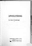 Cover of: Upholstering by James E. Brumbaugh