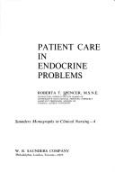 Cover of: Patient care in endocrine problems