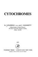 Cover of: Cytochromes by Lemberg, R.