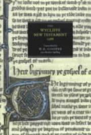 Cover of: Wycliffe New Testament 1388 by William Cooper
