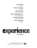 Cover of: The National experience by [by] John M. Blum [and others]