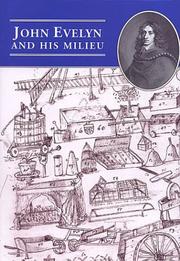 Cover of: John Evelyn and his milieu