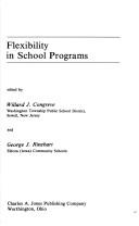Flexibility in school programs by Willard J. Congreve