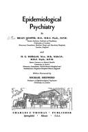 Epidemiological psychiatry by Brian Cooper