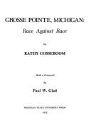 Cover of: Grosse Pointe, Michigan: race against race.