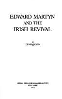 Cover of: Edward Martyn and the Irish revival