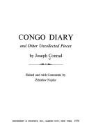 Congo diary and other uncollected pieces by Joseph Conrad