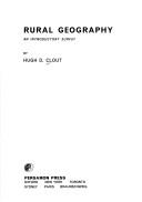 Cover of: Rural geography: an introductory survey