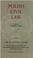 Cover of: Polish civil law.