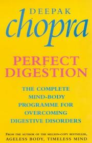 Cover of: Perfect Digestion by Deepak Chopra, Deepak Chopra