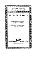 Cover of: Transfiguration by Sergeĭ Nikolaevich Sergeev-T͡Senskiĭ