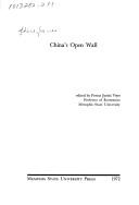 Cover of: China's open wall