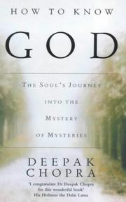 Cover of: How to Know God by Deepak Chopra