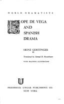Cover of: Lope de Vega and Spanish drama.