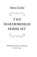 Cover of: The Marlborough House set. by Anita Leslie