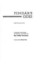 Cover of: Pindar's odes.
