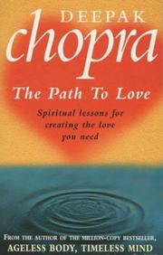 Cover of: The Path to Love by Deepak Chopra