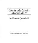 Cover of: Gertrude Stein: a biography.