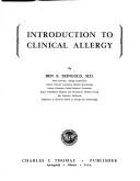 Cover of: Introduction to clinical allergy