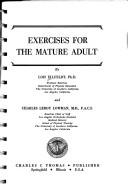 Cover of: Exercises for the mature adult