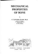 Cover of: Mechanical properties of bone