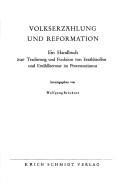 Volkserzählung und Reformation by Brückner, Wolfgang