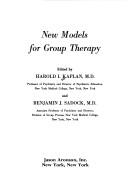 Cover of: New models for group therapy.