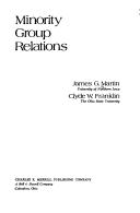 Cover of: Minority group relations