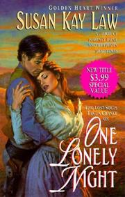 Cover of: One Lonely Night by Susan Kay Law