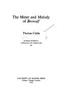 Cover of: The meter and melody of Beowulf. by Thomas Cable