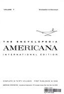 Cover of: The Encyclopedia Americana. by 