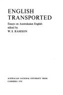 Cover of: English transported: essays on Australasian English