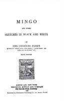 Mingo, and other sketches in black and white. by Joel Chandler Harris