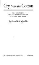 Cry from the cotton by Donald H. Grubbs