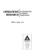 Cover of: Operations research: an introduction to modern applications.