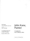 John Kane, painter by Leon Anthony Arkus