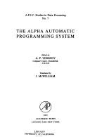 Cover of: The ALPHA automatic programming system.