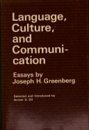 Cover of: Language, culture, and communication