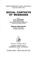 Cover of: Social contexts of messages