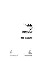 Cover of: Fields of wonder. by Rod McKuen