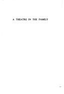 Cover of: A theatre in the family.