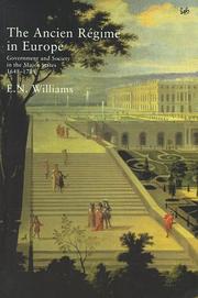 Cover of: The Ancien Regime In Europe