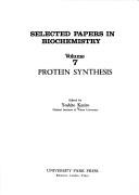 Protein synthesis by Yoshito Kaziro