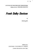 Cover of: Frank Dalby Davison.