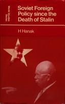 Cover of: Soviet foreign policy since the death of Stalin