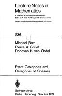 Cover of: Exact categories and categories of sheaves