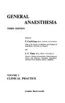 Cover of: General anaesthesia.