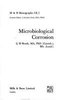 Microbiological corrosion by Guy Hermon Booth