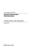 Cover of: student's guide to public administration
