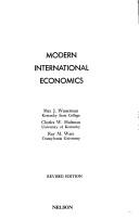 Modern international economics by Max Judd Wasserman